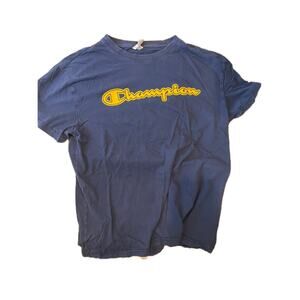 Champion Blue T-Shirt Mens M